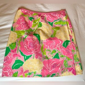 Lilly Pulitzer Wrap Skirt size 10